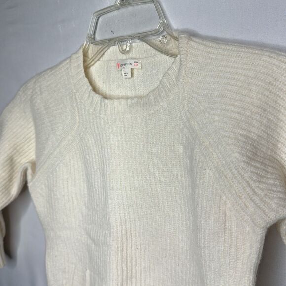 Crewcuts Ivory 100% Wool Sweater. Size 10. - Picture 2 of 10